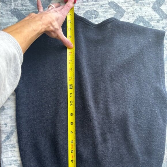 Vintage (like) Babaa/Ozma like Cropped Button Front SweaterVest top XS/S EUC - Picture 16 of 16